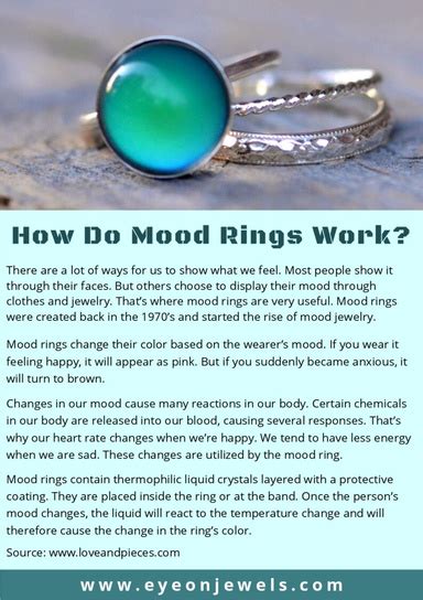 do mood rings really work|how do mood necklaces work.